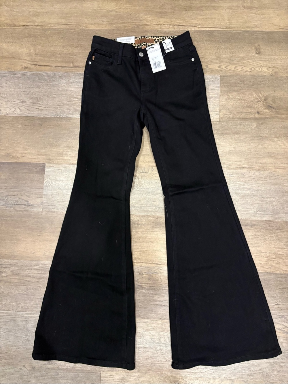 Judy Blue Black High-Rise Flare Jeans